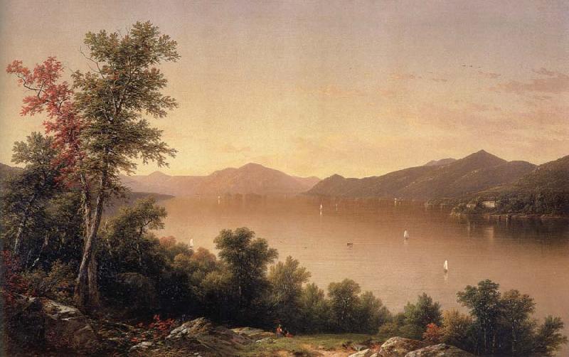 Casilear John William View on Lake George oil painting image